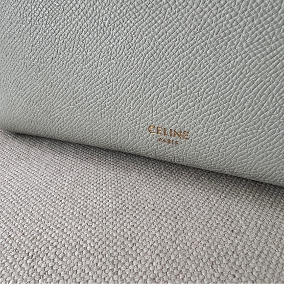 Celine Nano Belt Bag in Grained Calfskin Pastel Green 2021 Brand New - Picture 9 of 14